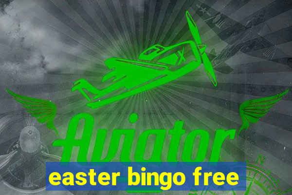 easter bingo free