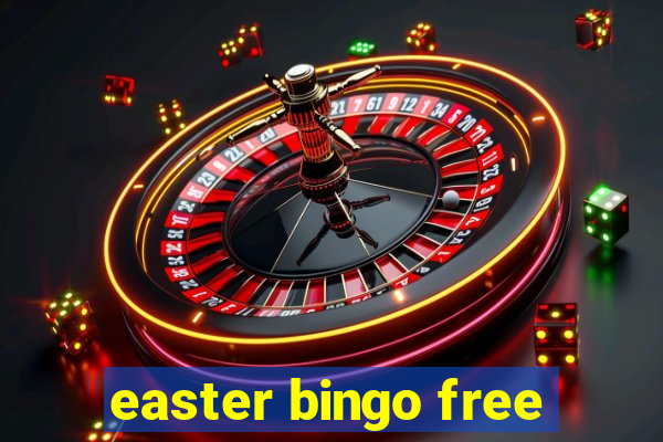 easter bingo free