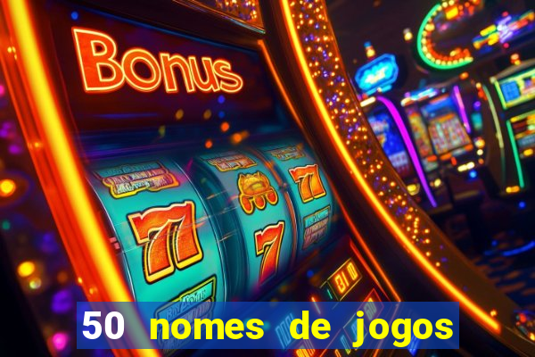 50 nomes de jogos com bola