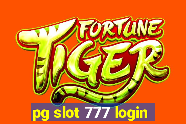 pg slot 777 login