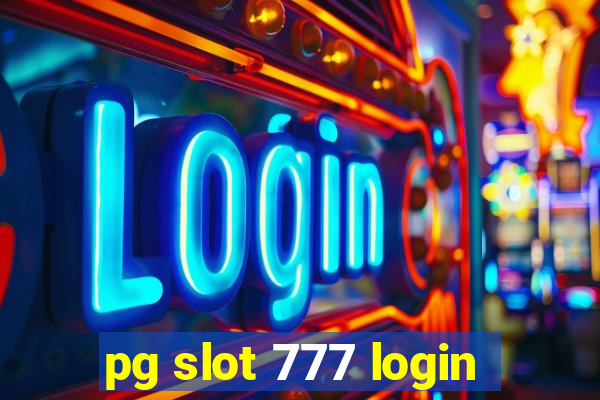 pg slot 777 login