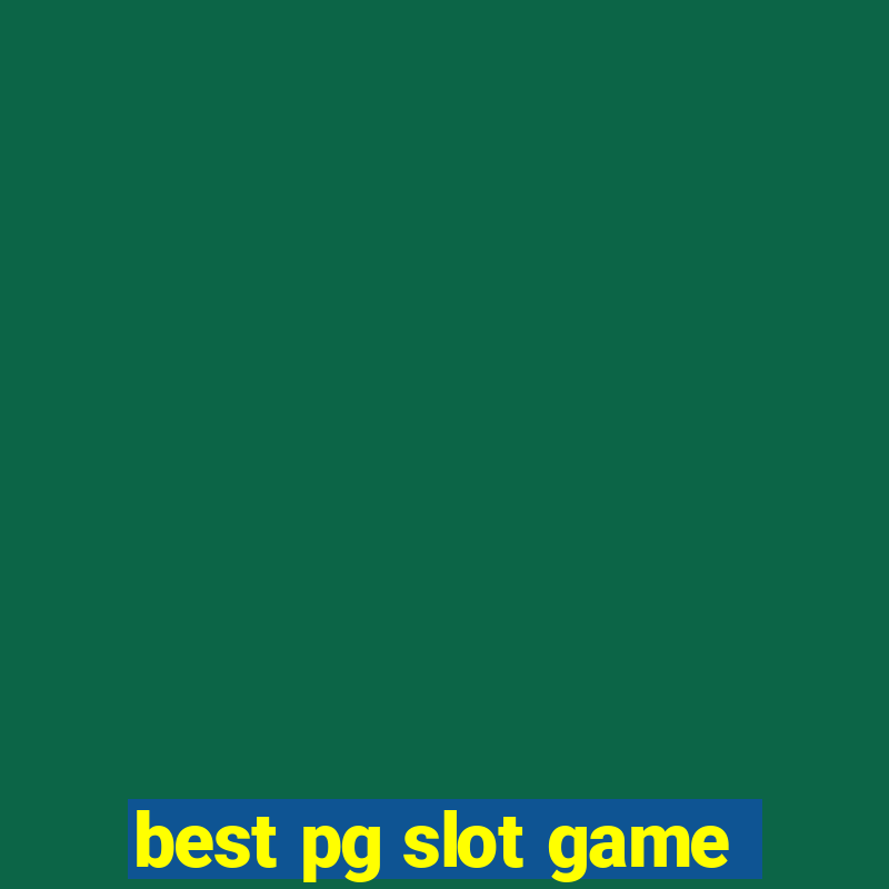 best pg slot game