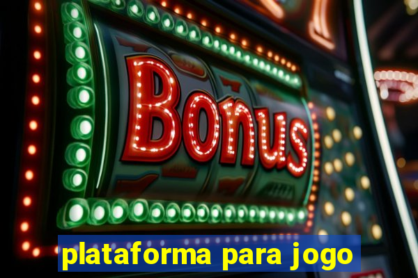 plataforma para jogo