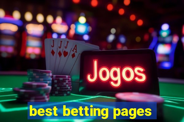 best betting pages