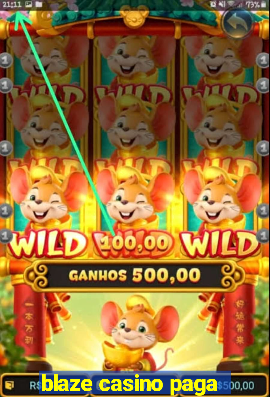 blaze casino paga