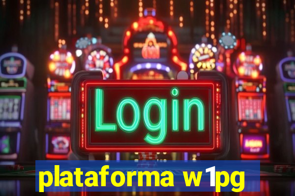 plataforma w1pg