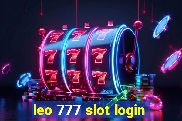 leo 777 slot login