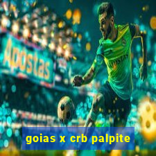 goias x crb palpite