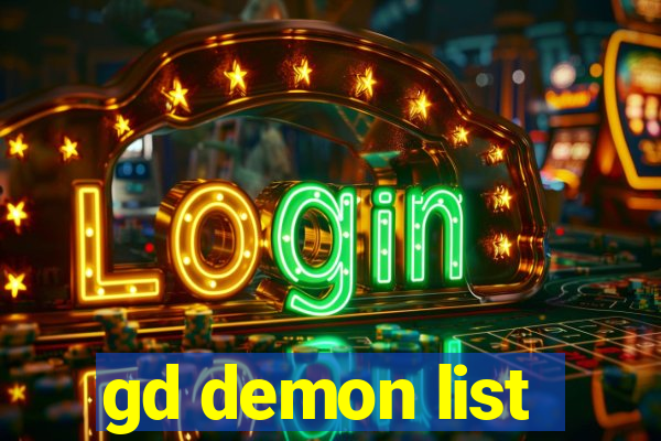 gd demon list