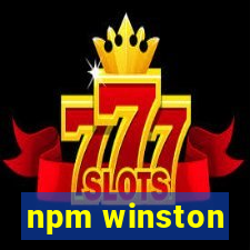 npm winston