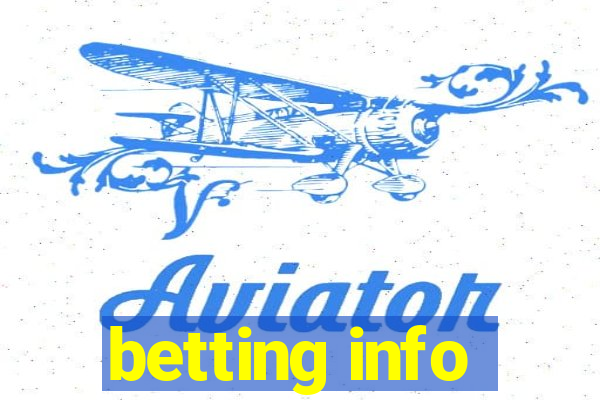 betting info