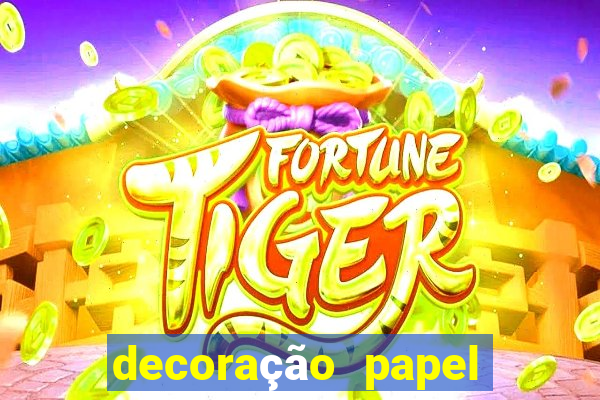 decoração papel crepom torcido