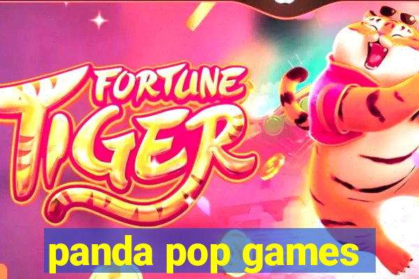 panda pop games