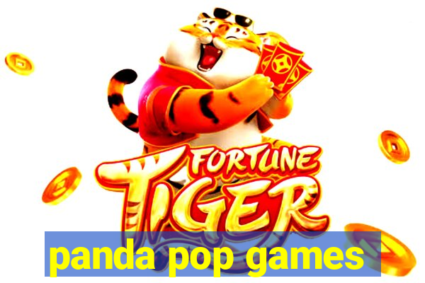 panda pop games