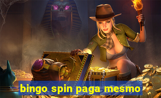 bingo spin paga mesmo