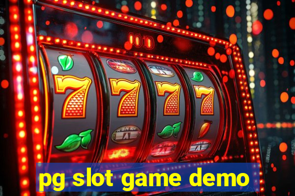 pg slot game demo