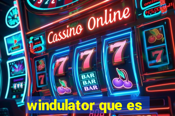 windulator que es