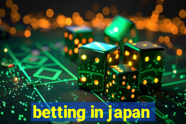 betting in japan