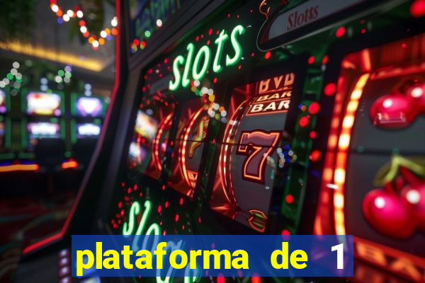 plataforma de 1 real fortune tiger