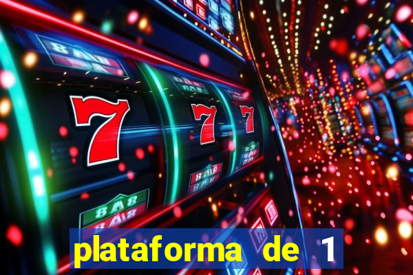 plataforma de 1 real fortune tiger