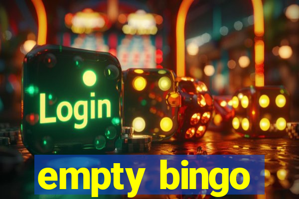 empty bingo