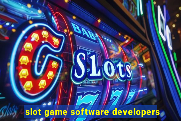 slot game software developers