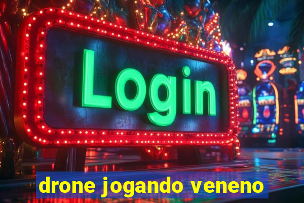 drone jogando veneno