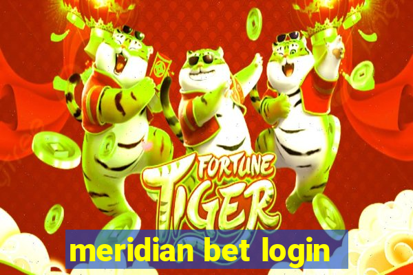 meridian bet login