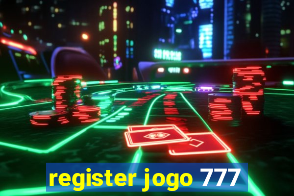 register jogo 777