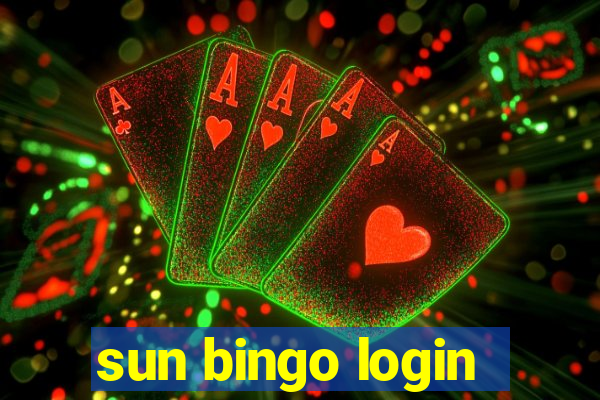 sun bingo login