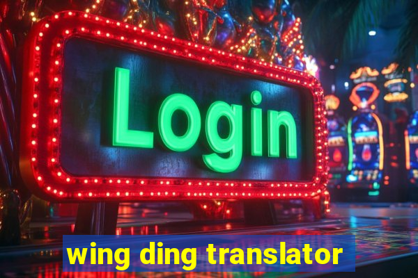 wing ding translator