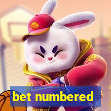 bet numbered