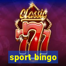 sport bingo