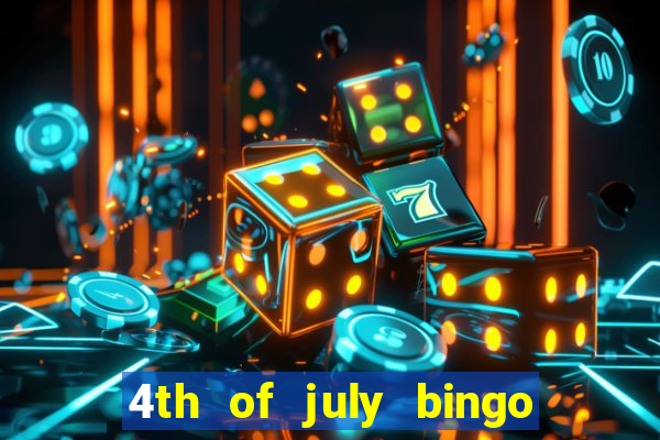 4th of july bingo cards printable free