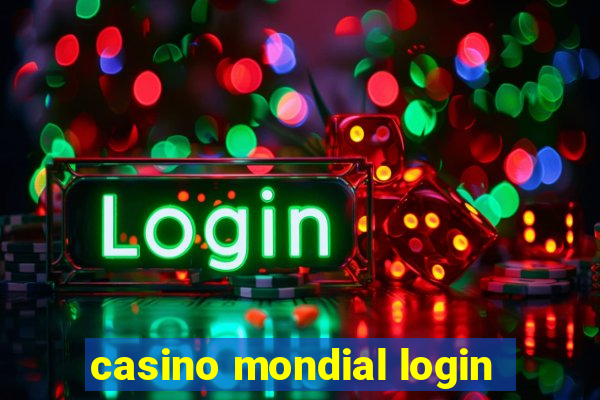 casino mondial login