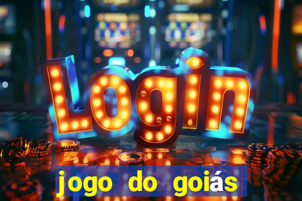 jogo do goiás hoje ao vivo