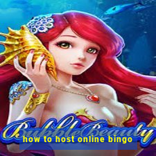 how to host online bingo