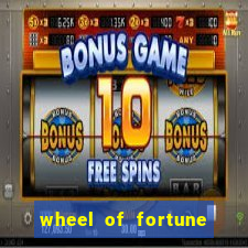 wheel of fortune the game