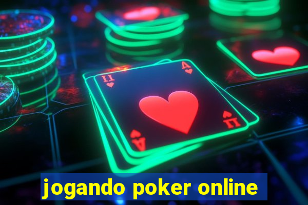 jogando poker online