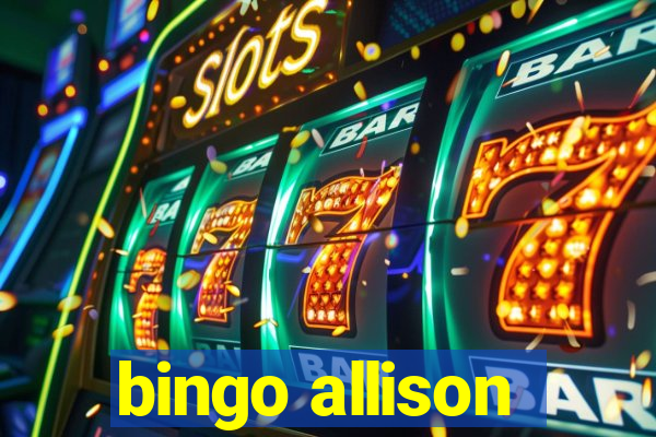 bingo allison