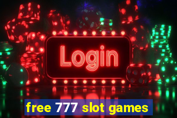 free 777 slot games