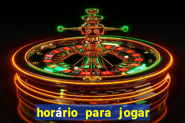 horário para jogar fortune mouse