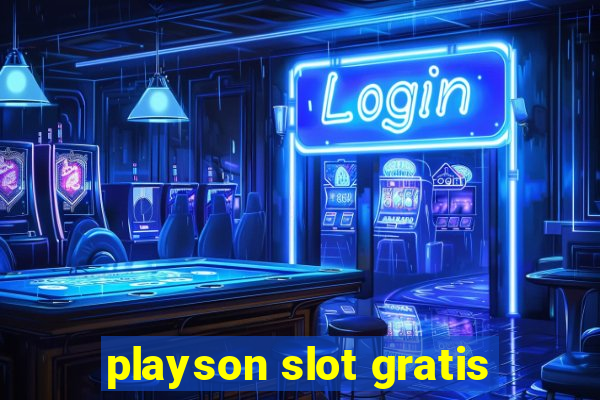 playson slot gratis