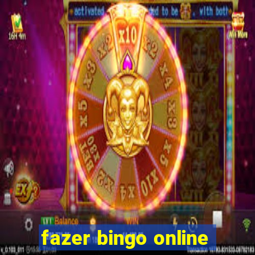 fazer bingo online