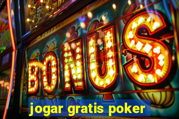 jogar gratis poker