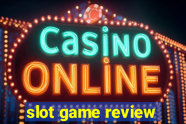 slot game review