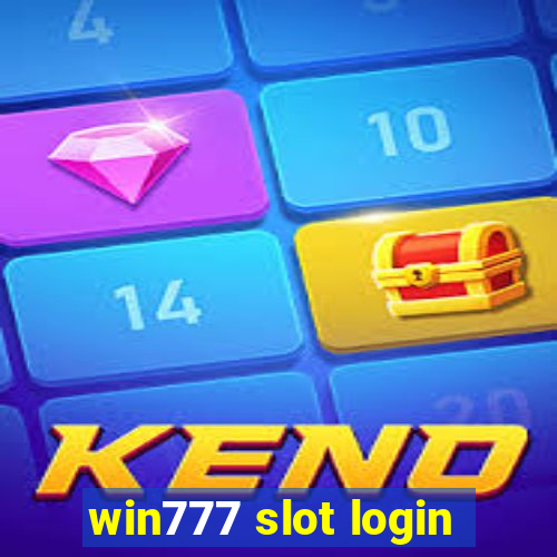 win777 slot login