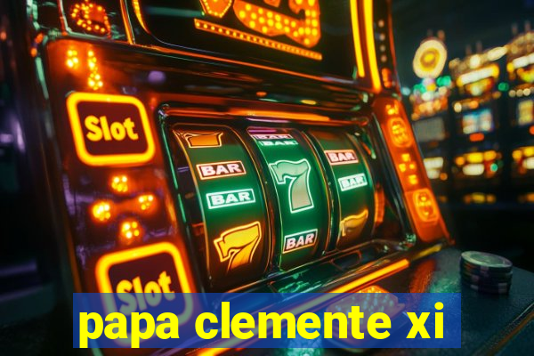 papa clemente xi