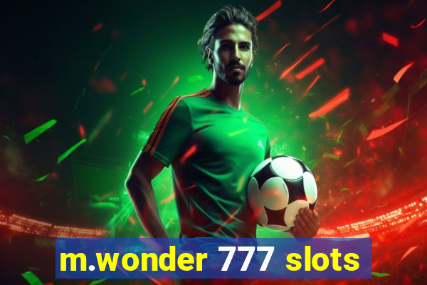 m.wonder 777 slots