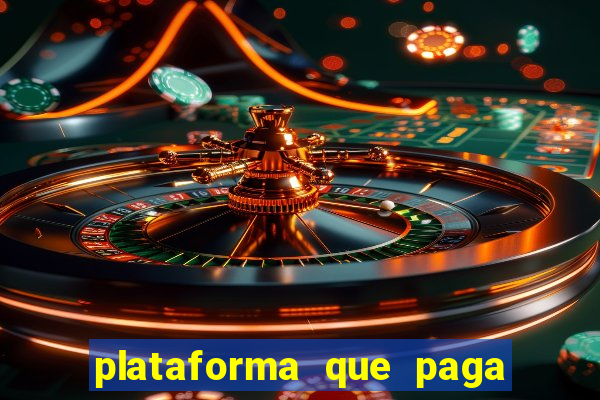 plataforma que paga no cadastro jogo do tigre